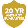 NEW - Guarantee - 20 year - gold